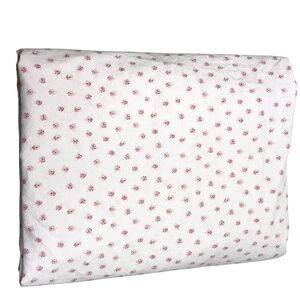 sheet 1 flat SHABBY CHIC rosebud pink tiny flowers 82x96 queen full cottagecore